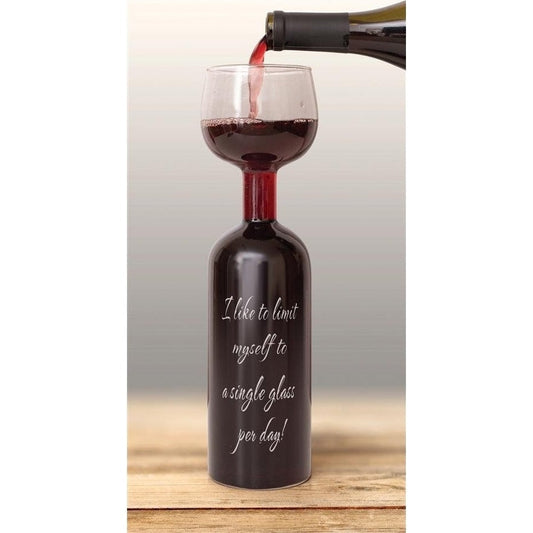 Glass - Wine Bottle Sized