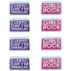 Glitter Coin Purses, 8 Count.
