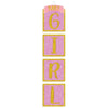 Glitter Drop Decoration - Girl