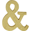 Glitter Gold Symbol & Sign