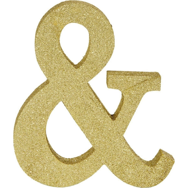Glitter Gold Symbol & Sign