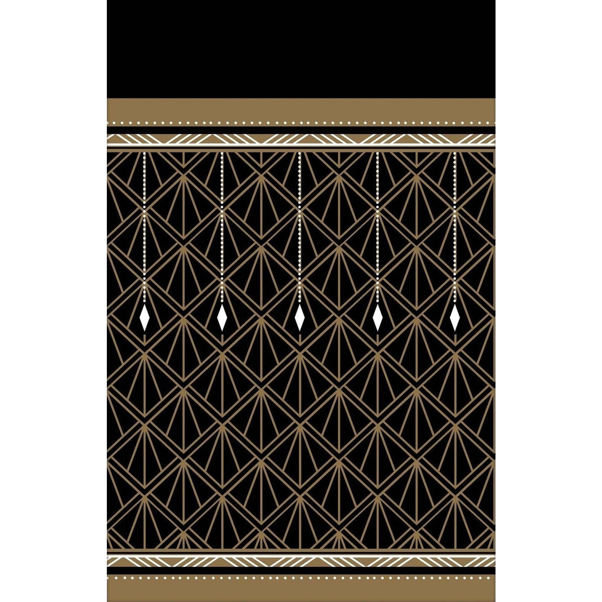 Glitz & Glam Plastic Table Cover