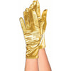 Gloves - Short Satin Gold