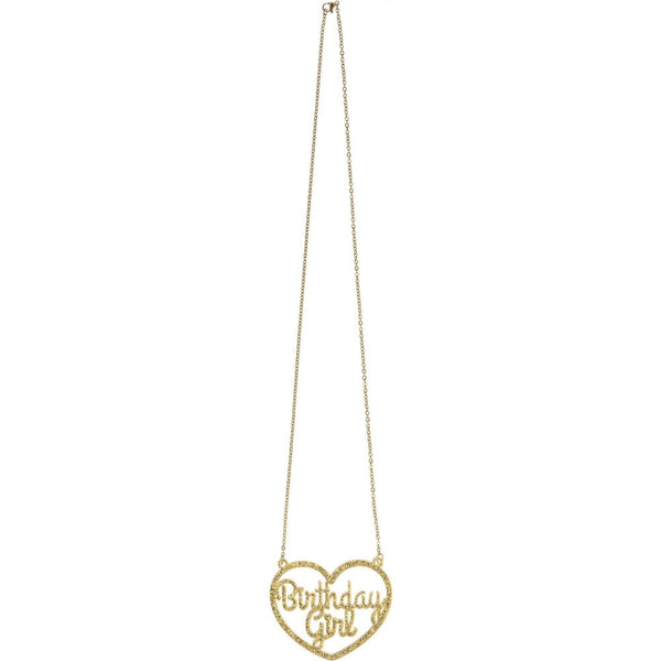 Gold Birthday Necklace