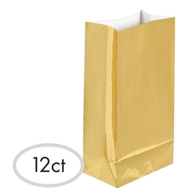 Gold Foil Large Paper Bag