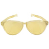 Gold Jumbo Glasses
