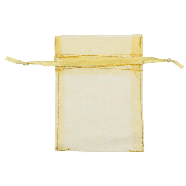 Gold Organza Bags