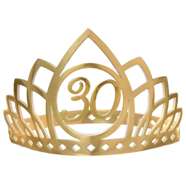 Golden Age Birthday 30Th Crown