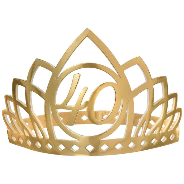 Golden Age Birthday 40Th Crown