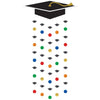 Grad Cap Doorway Curtain - Multicolor