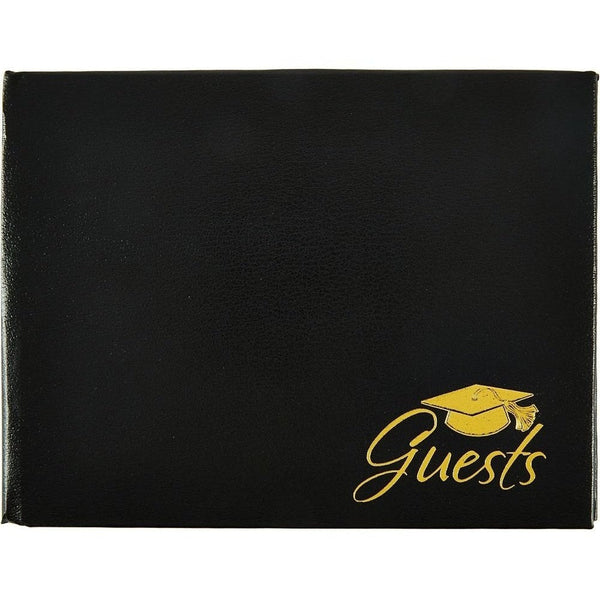 Grad Guest Book - Black