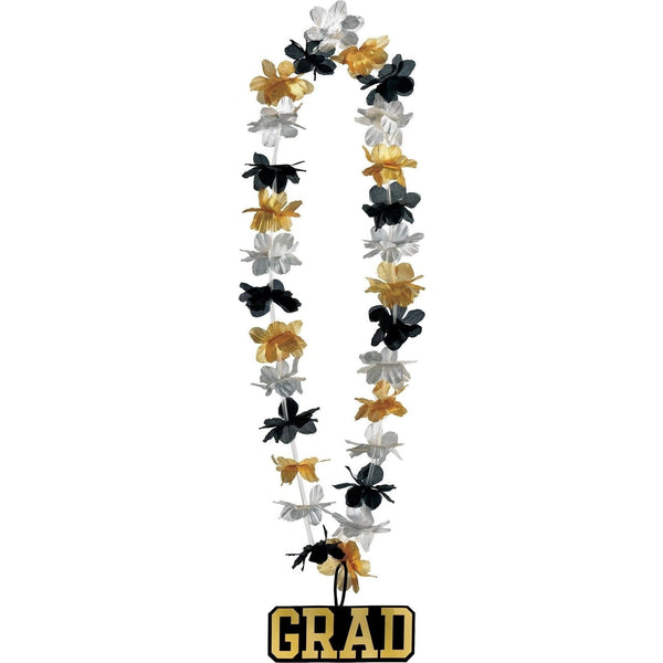 Grad Lei - Black, Silver, Gold