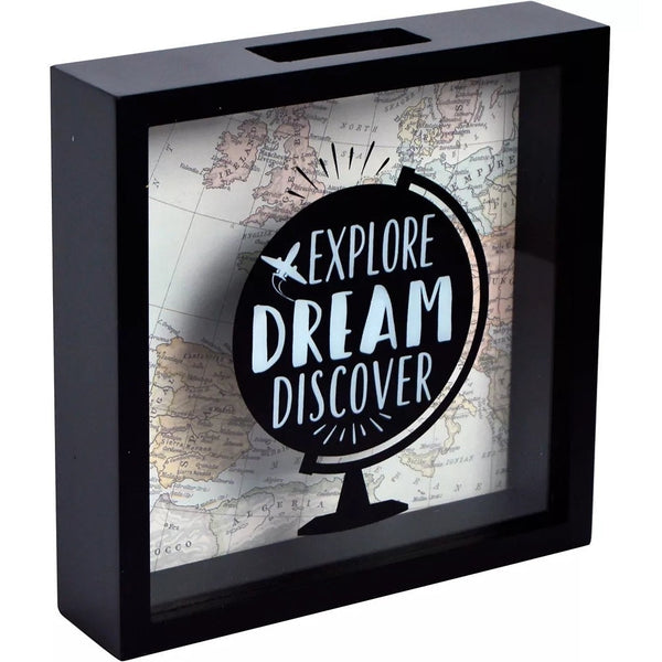 Grad Shadowbox Bank - Explore Dream Discover