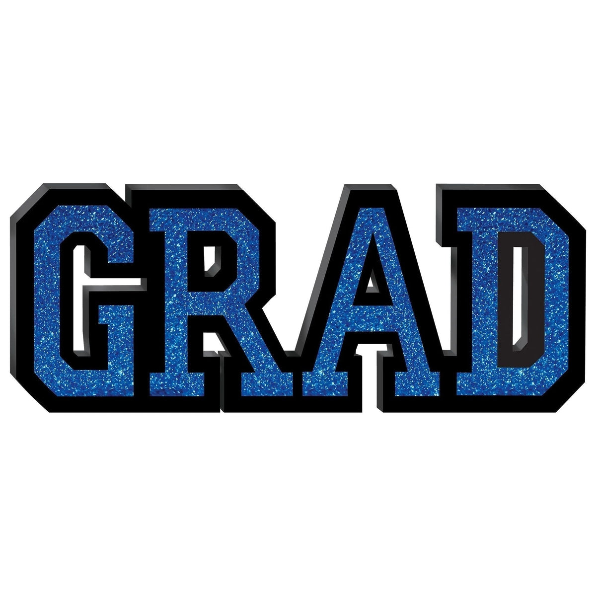 Grad Standing Sign - Blue
