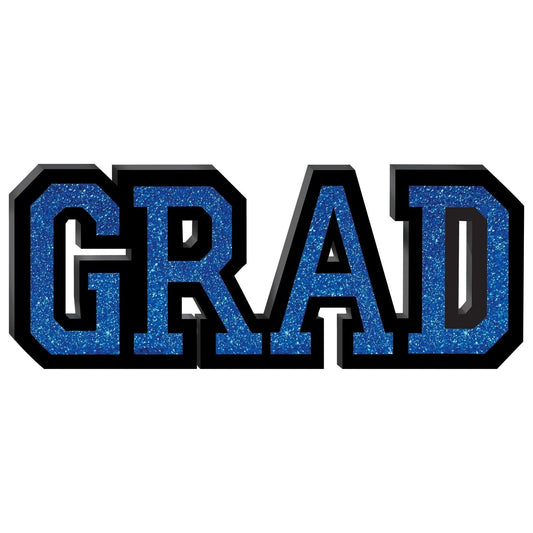 Grad Standing Sign - Blue