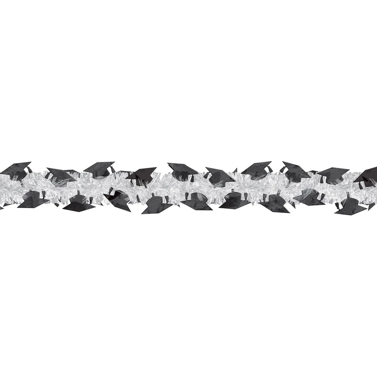 Grad Tinsel Garland Silver