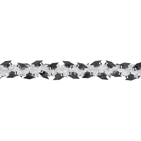 Grad Tinsel Garland Silver