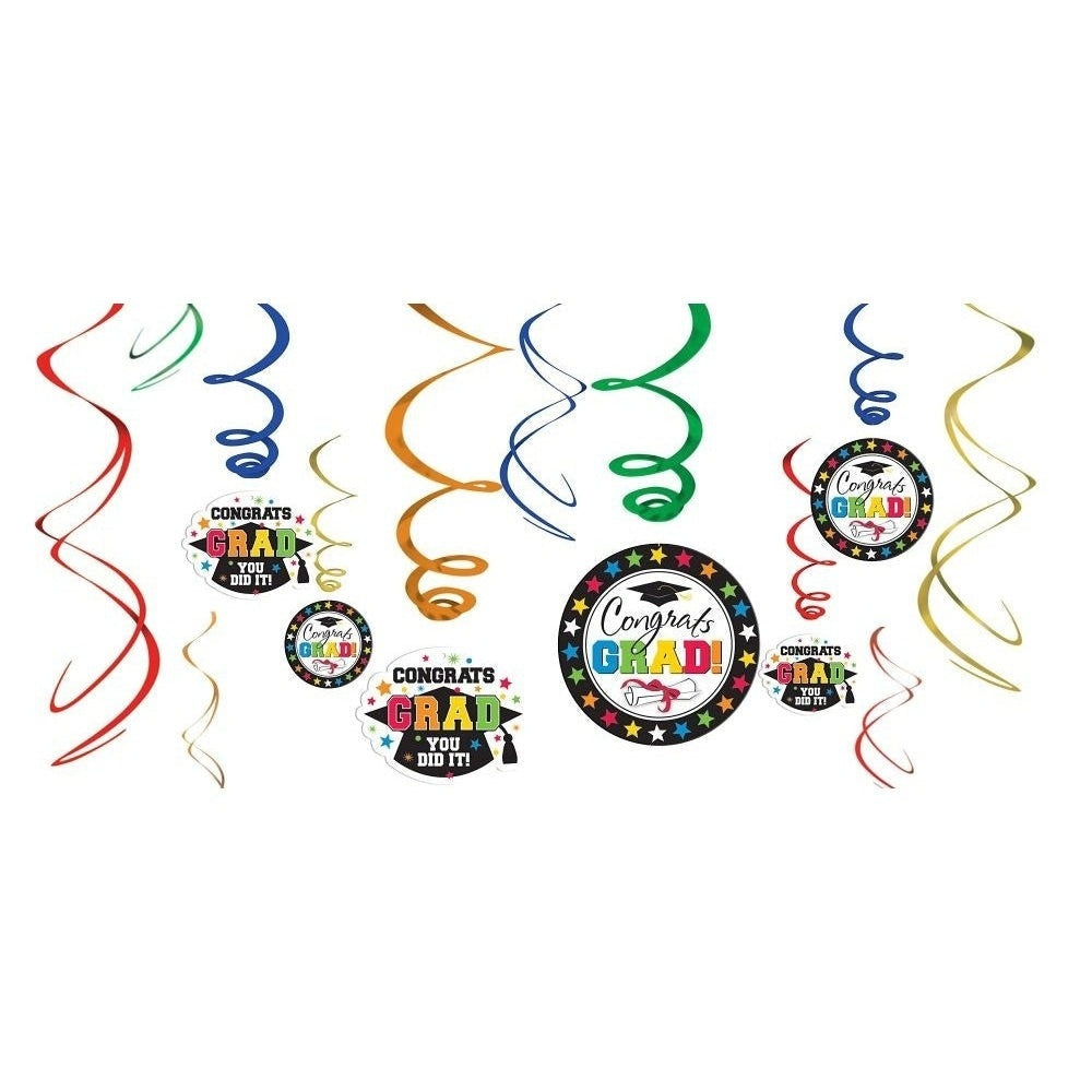 Grad Value Pack Swirl Decorations - Multicolor