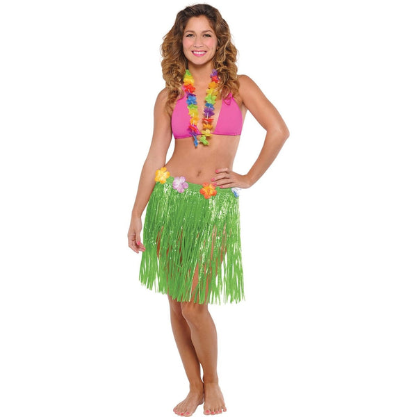 Green Luau Skirt - Adult