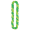 Green Poly Fringe Leis