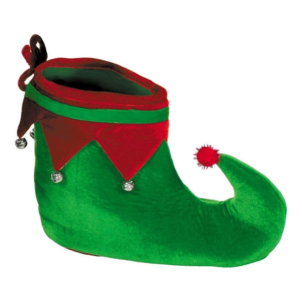 Green & Red Elf Shoes