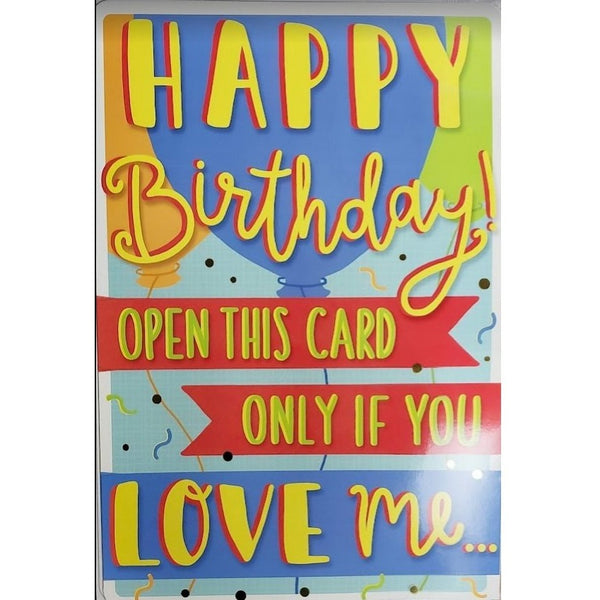 Greeting Card - Colossal Bday General Love