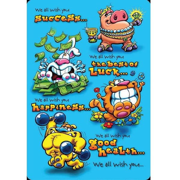 Greeting Card - Colossal Goodbye/Goodluck From All