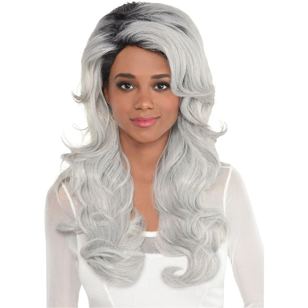 Luscious Grey Wig