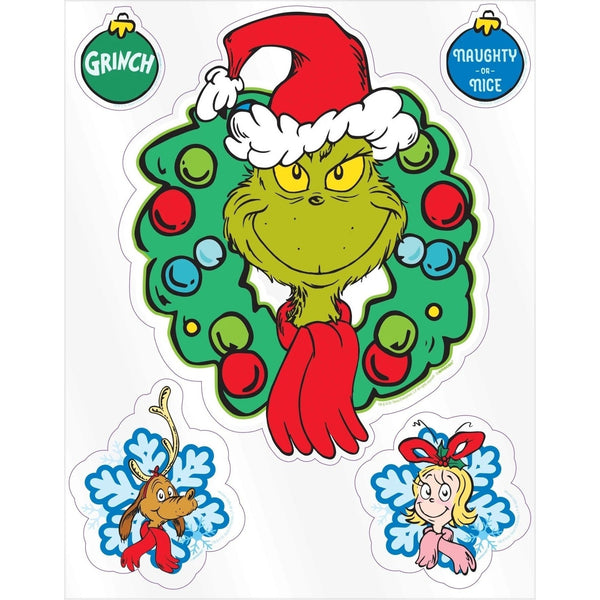 Grinch Window Decoration