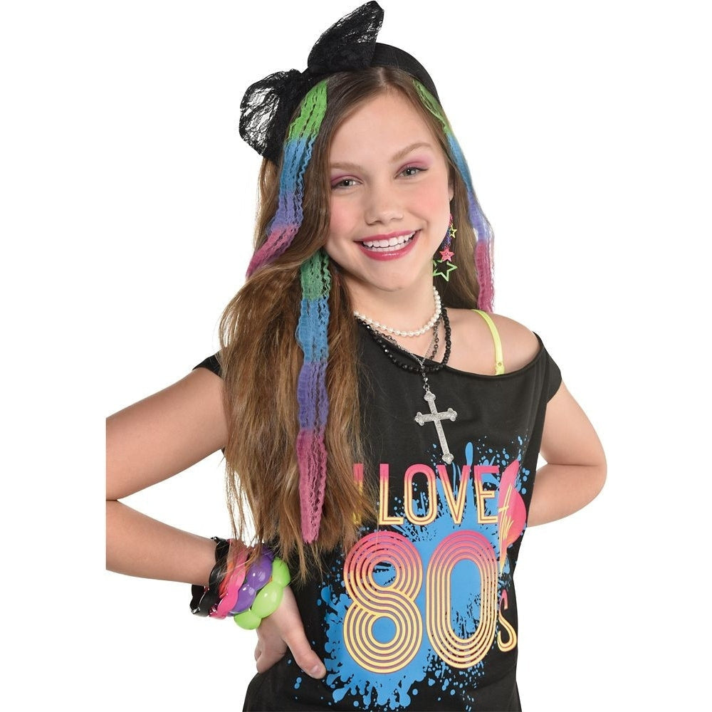 Hair Extensions 80's Crimped
