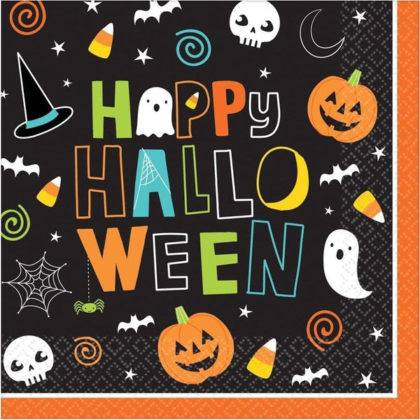 Hallo-Ween Friends Luncheon Napkins