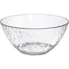 Hammered Clear Small Bowl