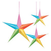 Hanging 3D Stars - Multi