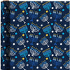 Hanukkah Gift Wrap W/Menorahs