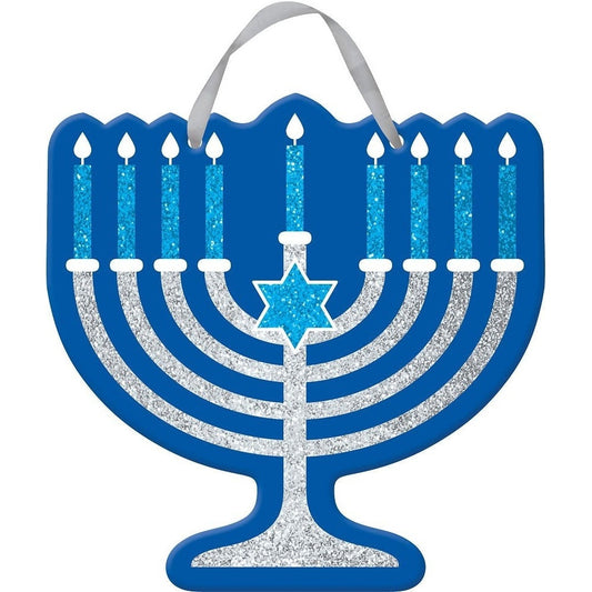 Hanukkah Glitter Sign