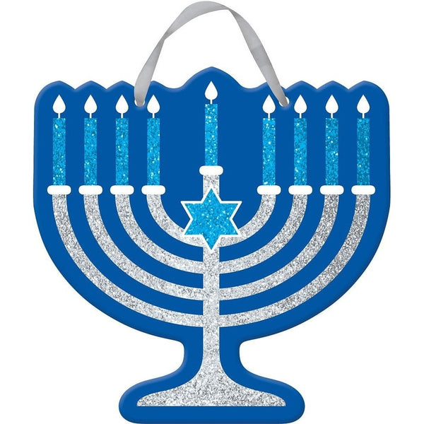 Hanukkah Glitter Sign