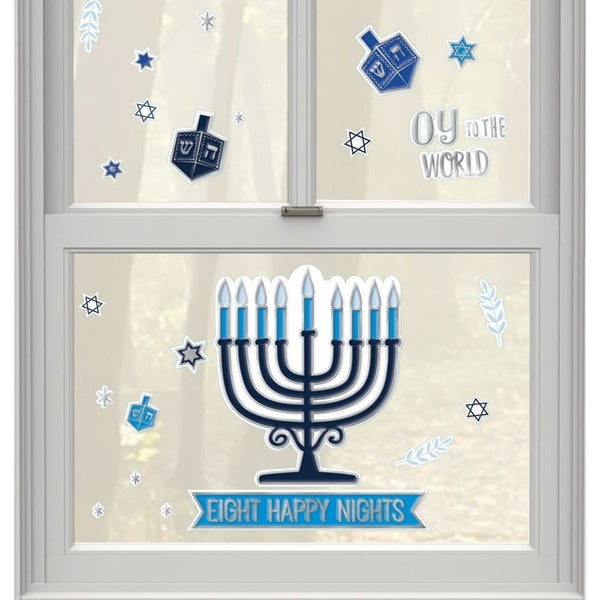 Hanukkah Window Decoration