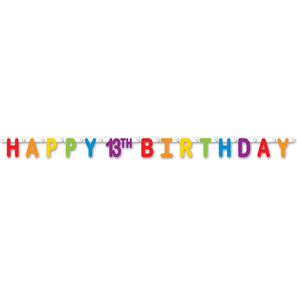 Happy 13Th Birthday Banner