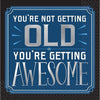 Happy Birthday Man Hot-Stamped Beverage Napkins - Not Getting Old
