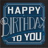 Happy Birthday Man Luncheon Napkin