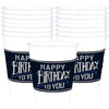 Happy Birthday Man Plastic Cups, 16 Oz.
