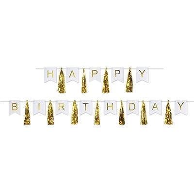 Happy Birthday Tassel Banner Can Use Each Piece Separately Or Combine To Create 1 Banner
