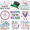 Happy New Year Glitter Body Jewelry