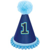 1St Birthday Blue Deluxe Cone Hat