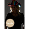 Cowboy Hat - Neon Light Up Rainbow
