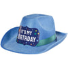 Primary Birthday Cowboy Hat Blue