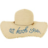 Eat, Beach, Sleep Floppy Hat