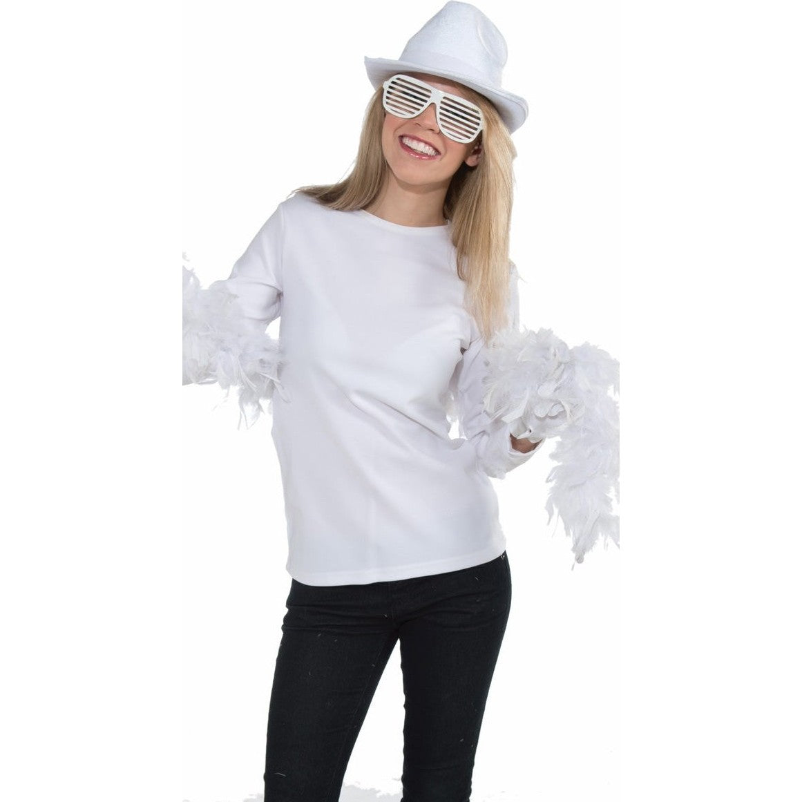 Hat - Fedora Deluxe White