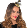 Glitzy Clip-On Couture Hat