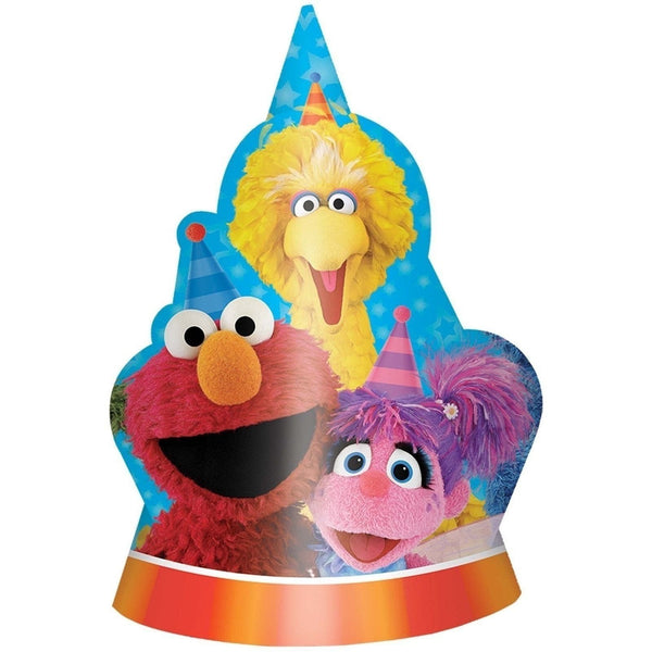 Sesame Street Die-Cut Paper Hats
